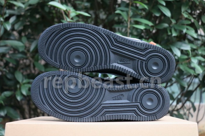 Authentic OFF-WHITE x Nike Air Force 1 Low Black
