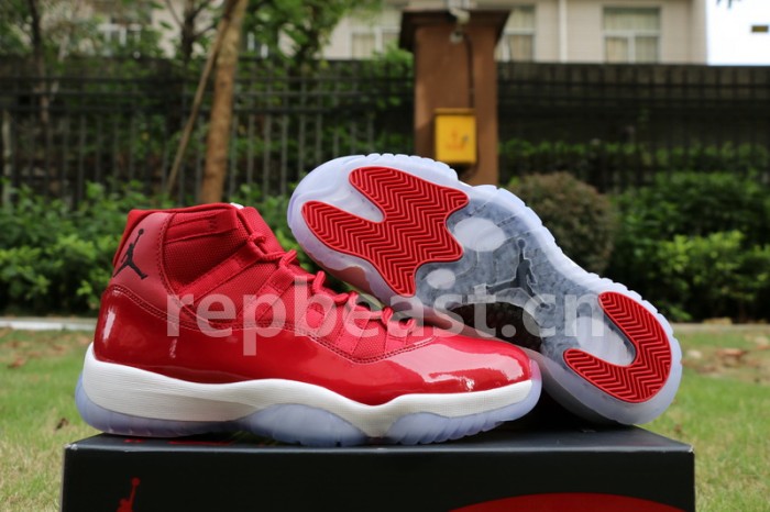 Authentic Air Jordan 11 “Gym Red”
