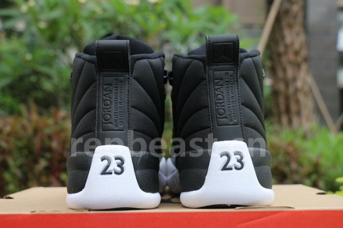 Authentic Air Jordan 12 “Black Nylon”