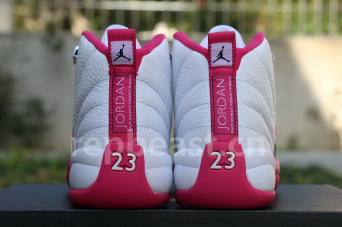Authentic Air Jordan 12 GS “Valentine's Day”