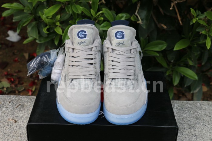Authentic Air Jordan 4 PE Georgetown