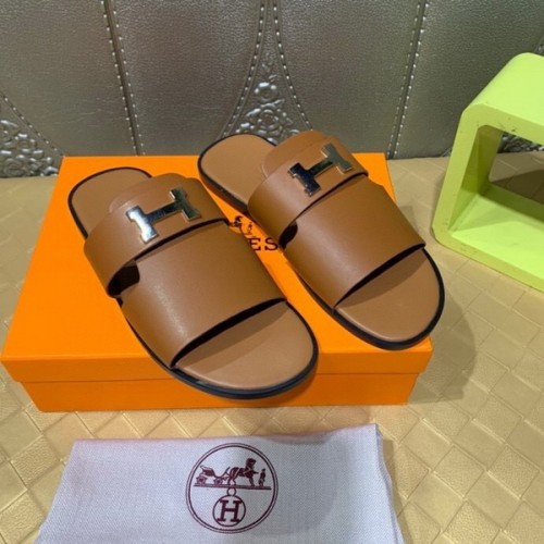 Hermes men slippers AAA-210