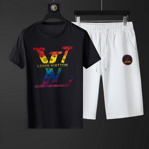 LV short sleeve men suit-104(M-XXXXL)