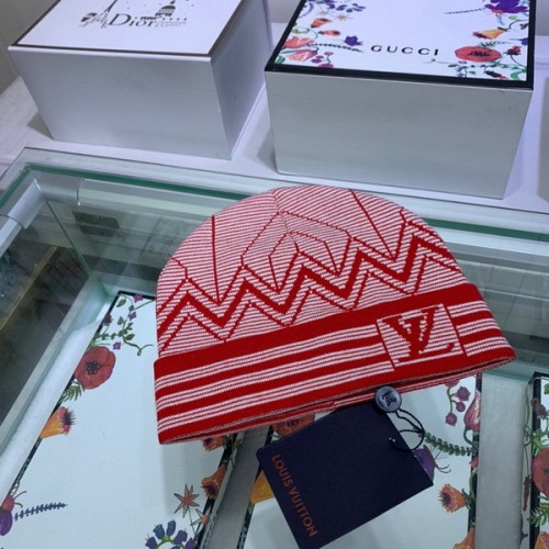 LV Wool Cap Scarf AAA-056