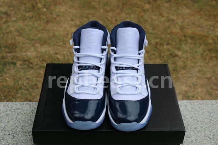 Authentic Air Jordan 11 “Midnight Navy”  GS