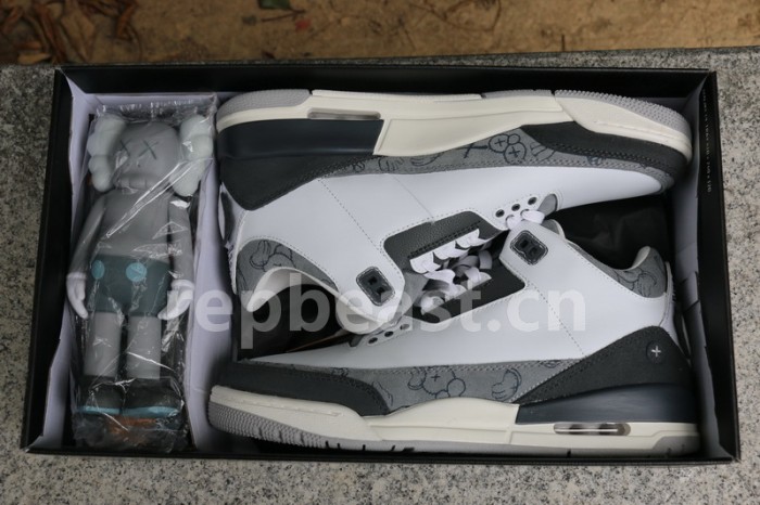 Authentic Air Jordan 3 Kaws