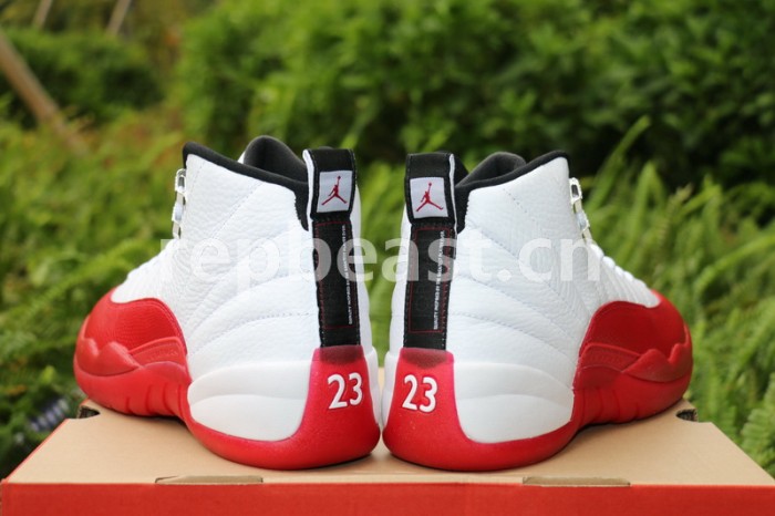 Authentic Air Jordan 12 Cherry