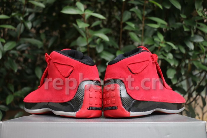 Authentic Air Jordan 18 Gym Red