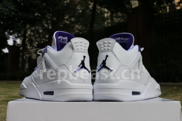 Authentic Air Jordan 4 “Purple Metallic”