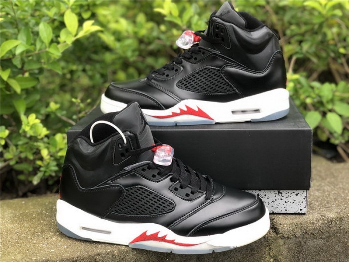 Authentic  Air Jordan 5 SP“Black Muslin”
