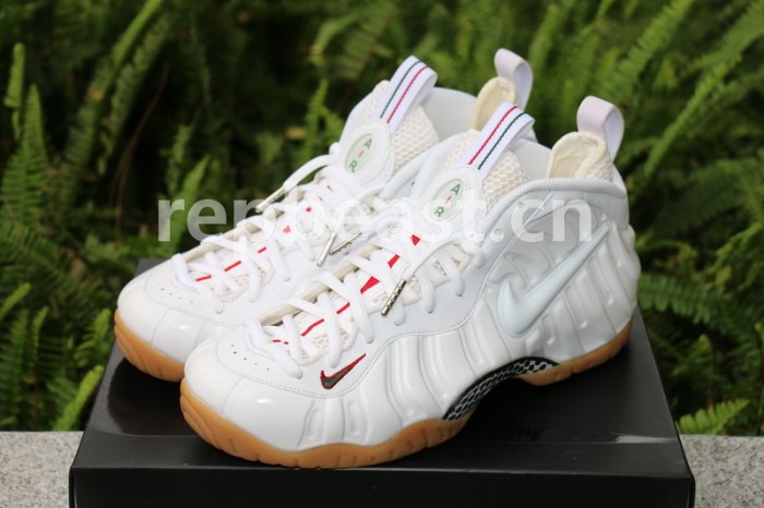 Authentic Nike Air Foamposite Pro “White G”