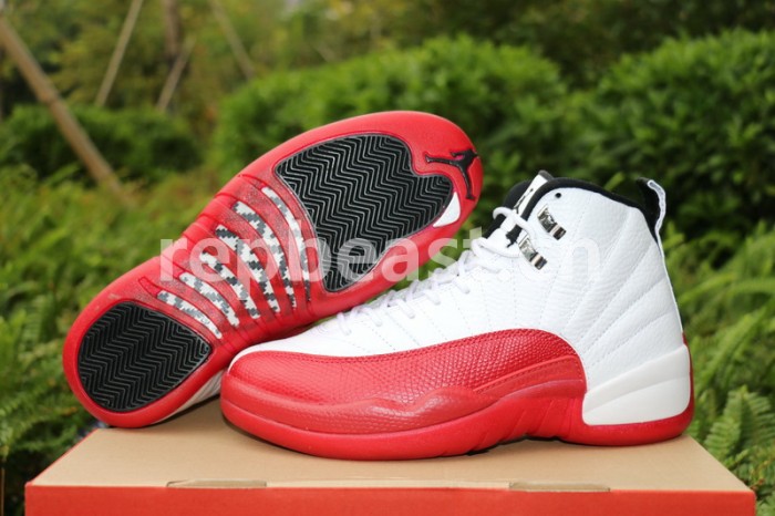 Authentic Air Jordan 12 Cherry