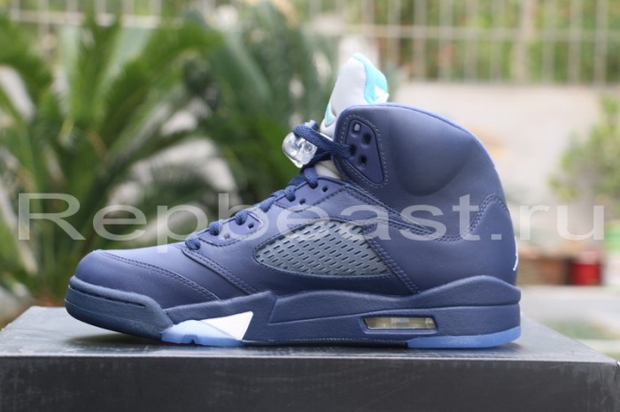 Authentic Air Jordan 5 “Midnight Navy”