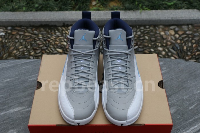 Authentic Air Jordan 12 Wolf Grey