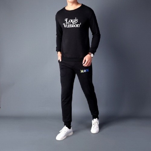LV long sleeve men suit-060(M-XXXL)