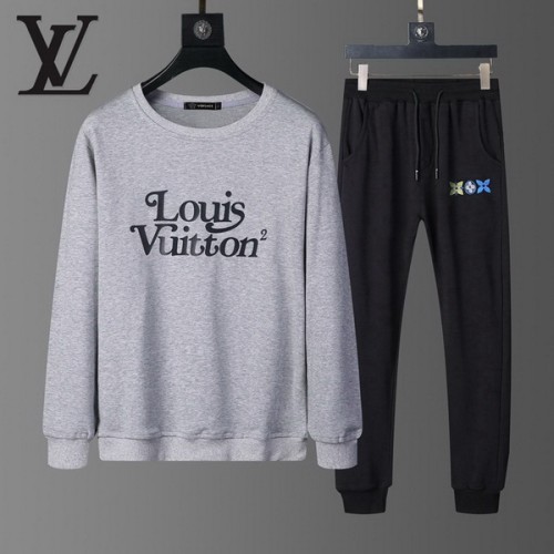 LV long sleeve men suit-095(M-XXXL)