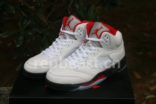 Authentic Air Jordan 5 “Fire Red”