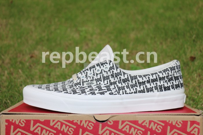 Authentic Fear Of God x Vans Low Top Shoes