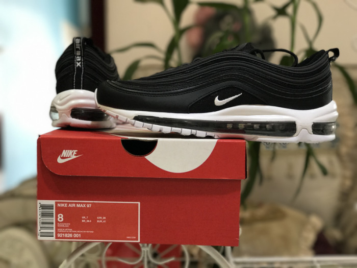 Authentic Nike Air Max 97 QS Black White