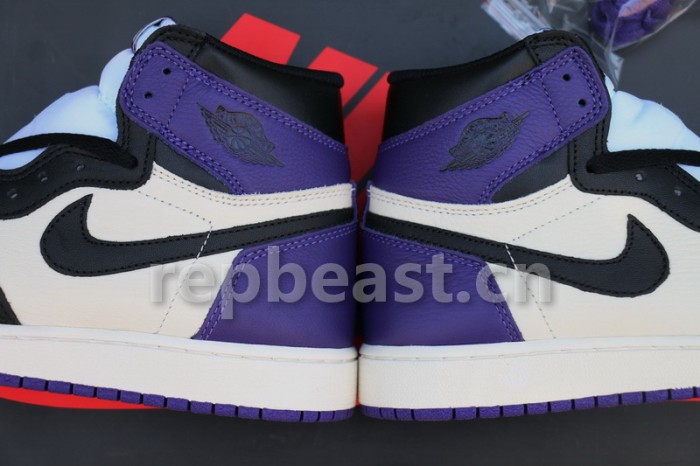 Authentic Air Jordan 1 “Court Purple”GS