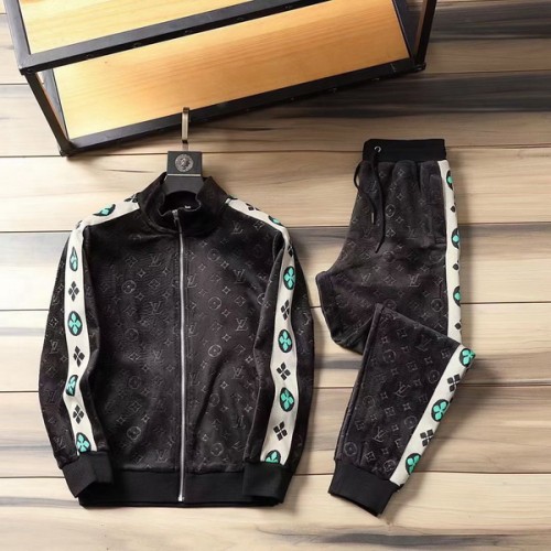 LV long sleeve men suit-232(M-XXXL)