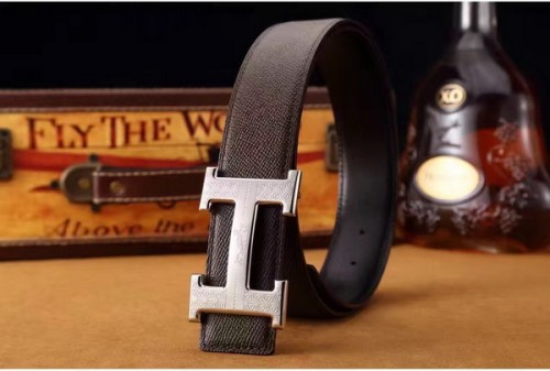 Super Perfect Quality Hermes Belts(100% Genuine Leather,Reversible Steel Buckle)-047