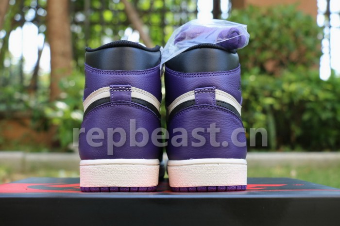 Authentic Air Jordan 1 “Court Purple”GS