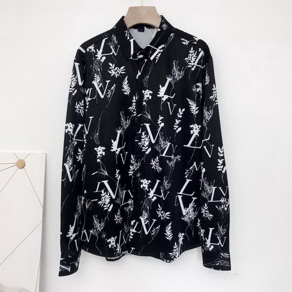 LV long sleeve shirt men-015(M-XXL)