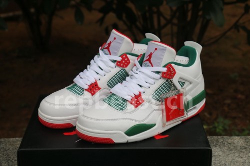 Authentic Air Jordan 4 x G White