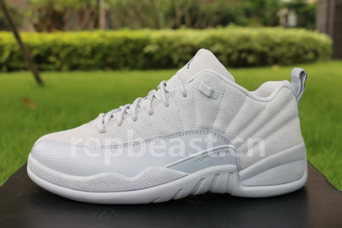 Authentic Air Jordan 12 Low “Grey”