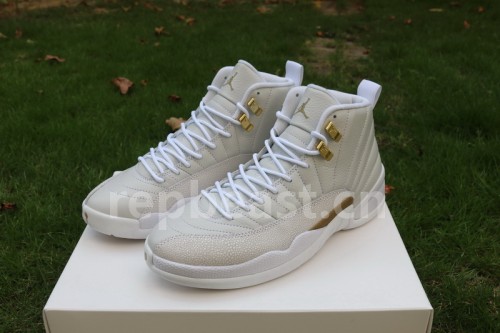 Authentic Air Jordan 12 OVO “White” Restock