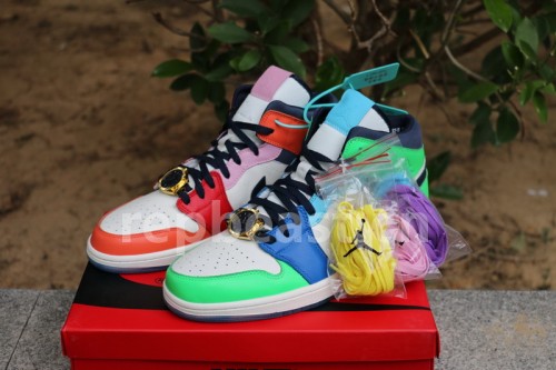 Authentic Melody Ehsani x Air Jordan 1 Mid  “Fearless” Women Shoes