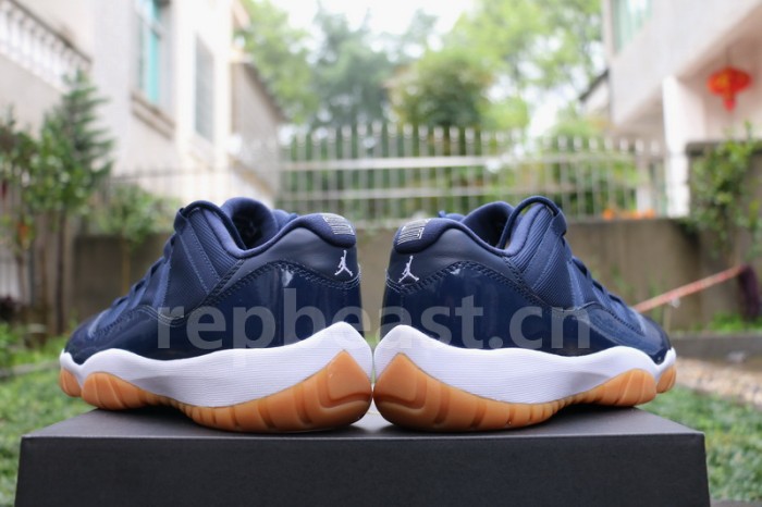 Authentic Air Jordan 11 Low “Navy”