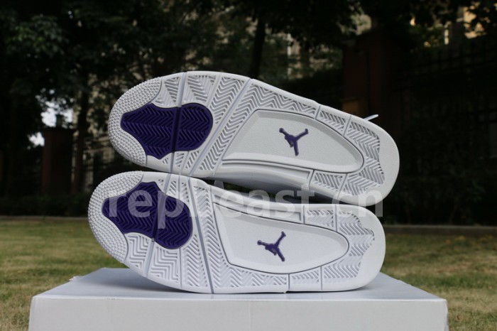 Authentic Air Jordan 4 “Purple Metallic”