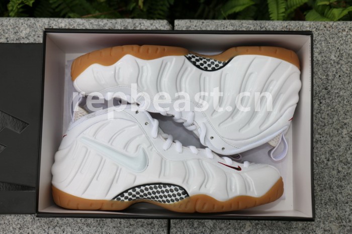 Authentic Nike Air Foamposite Pro “White G”