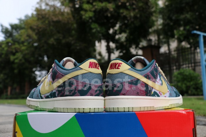 Authentic Nike Dunk Low “Community Garden”