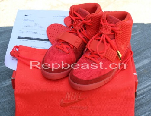 Authentic Air Yeezy 2 Red October(with receipt)