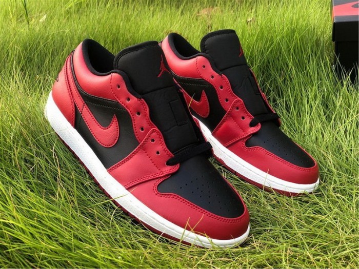 Authentic Air Jordan 1 Low OG Bred
