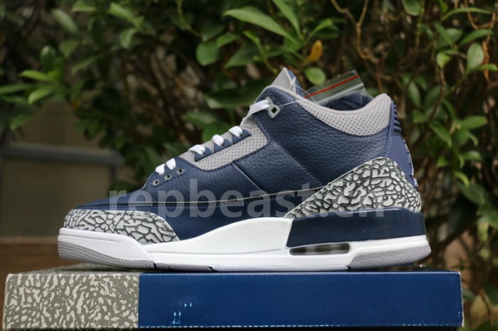 Authentic Air Jordan 3“Midnight Navy”