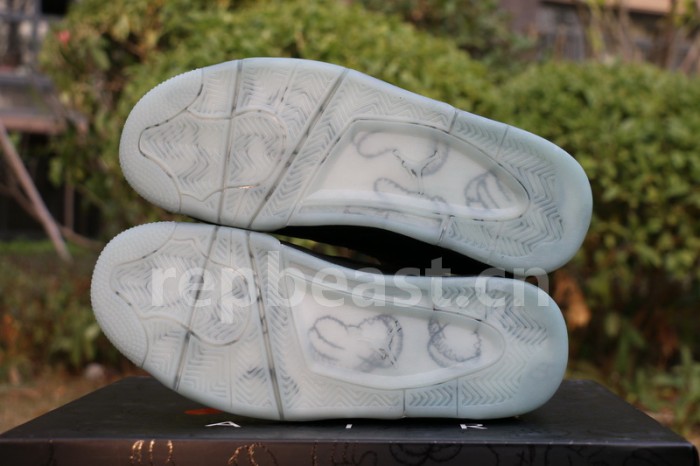 Authentic Kaws x Air Jordan 4 Black