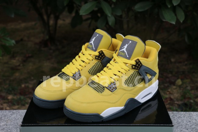 Authentic Air Jordan 4 “Lightning” 2018