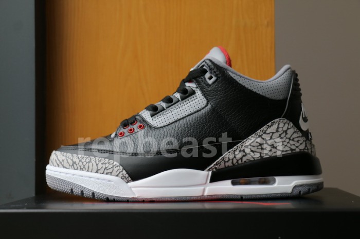 Authentic Air Jordan 3'88 Retro “Black Cement”