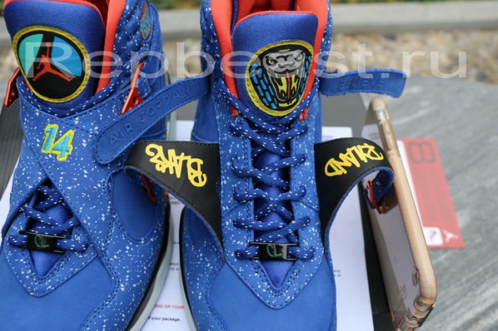 Authentic Air Jordan 8 Retro DB Doernbecher