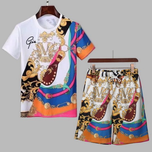 Versace short sleeve men suit-119(M-XXXL)