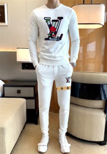LV long sleeve men suit-249(M-XXXL)
