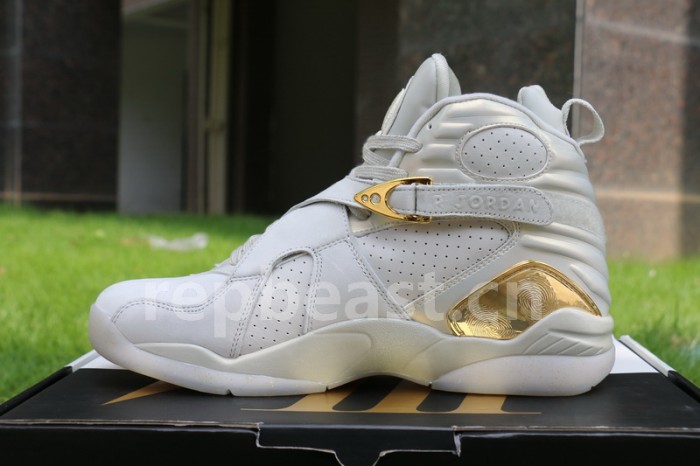 Authentic Air Jordan 8 “Champagne”