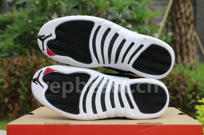 Authentic Air Jordan 12 “Black Nylon”
