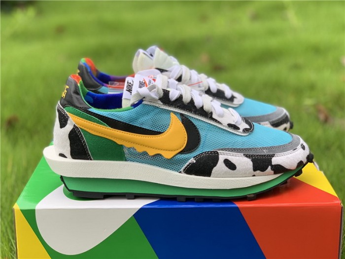 Authentic Sacai x Nike LdWaffle Shoes