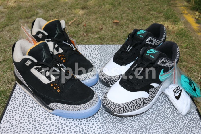 Authentic Air Max x Air Jordan 3 “atmos” Pack