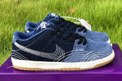 Authentic Nike SB Dunk Low Pro “Sashiko”    Women size